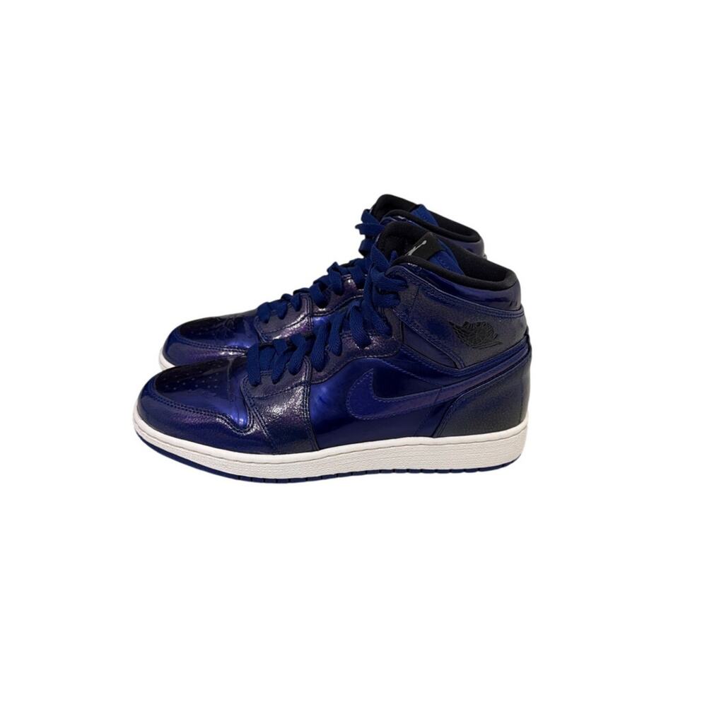 Nike Shoes Air Jordan 1 Retro High 'Deep Royal' Purple Sneakers Youth 6